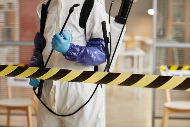 Professional Blood Cleanup technician working in Alvord, IA
